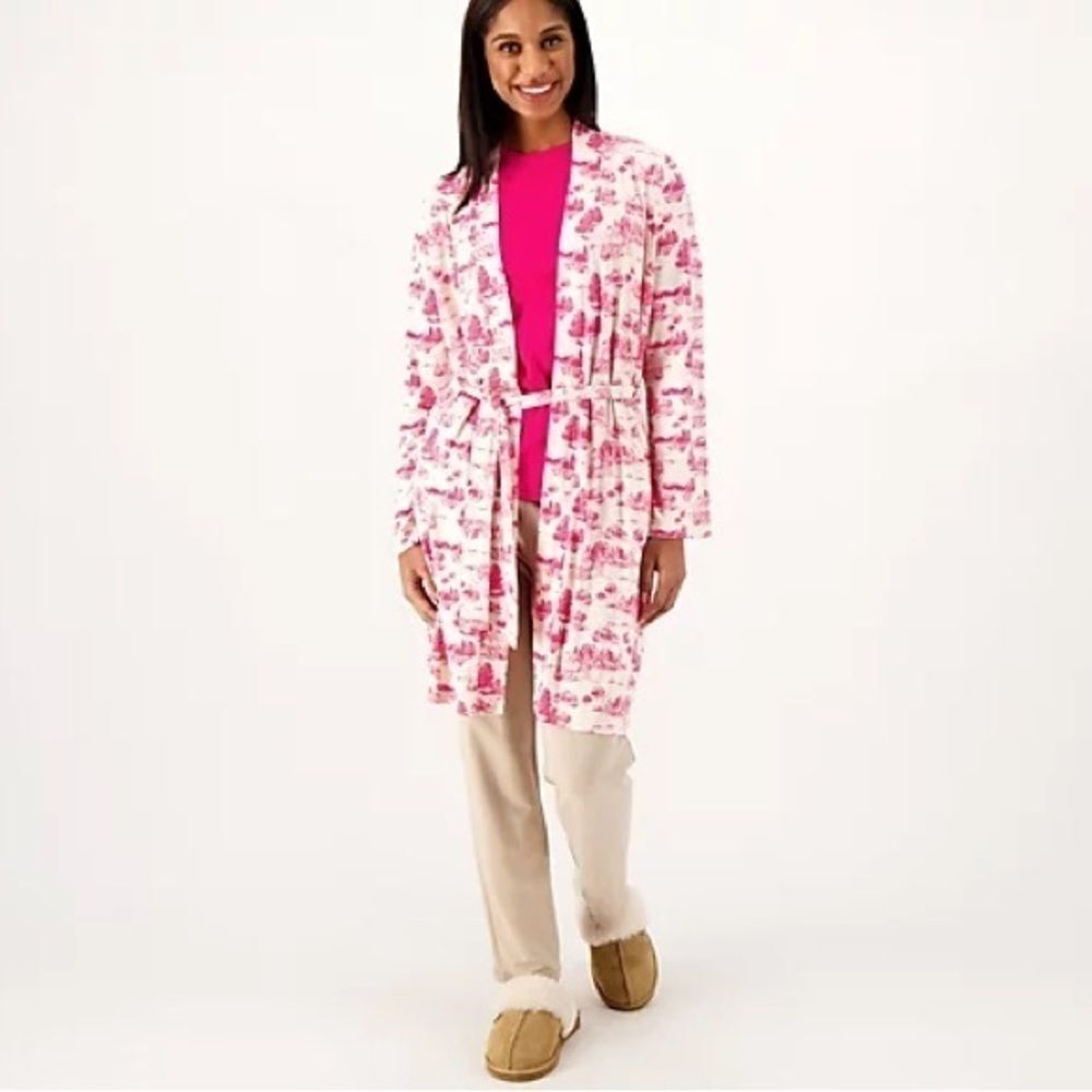 Bumblebella by Jill Martin Dreamy Jersey Spa Robe sz XL NWOT # C259